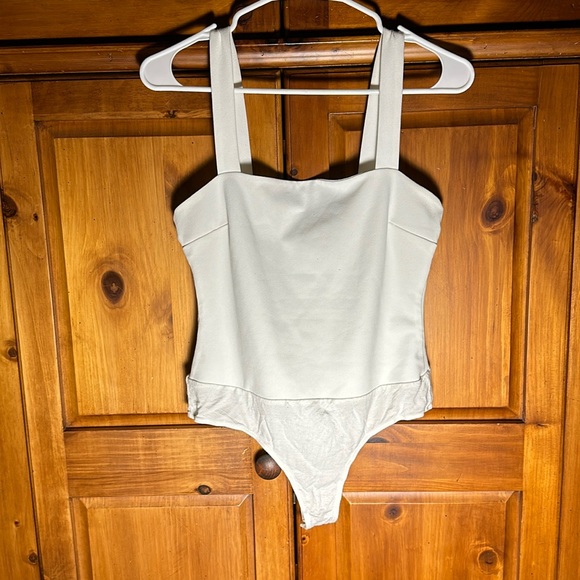 Lulus Symbolize White Sleeveless Bodysuit - Picture 2 of 3